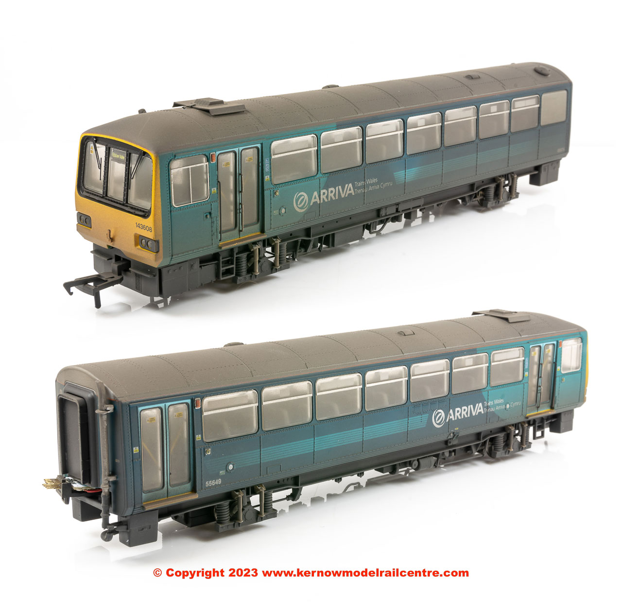 E83024 EFE Rail Class 143 2-Car DMU 143608 Arriva Trains Wales